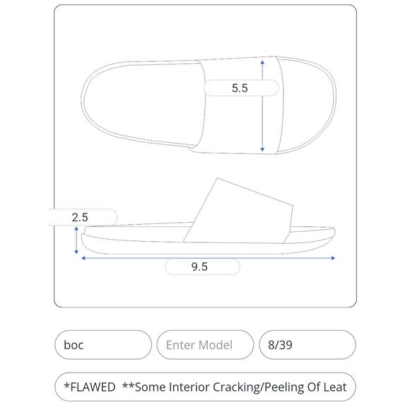boc BORN CONCEPT Black Brown Leather Heeled Clog Buckle Detail Studded Womens 8 - Picture 2 of 12